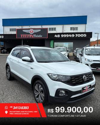 VOLKSWAGEN T-CROSS 1.0 200 TSI TOTAL FLEX AUTOMÁTICO